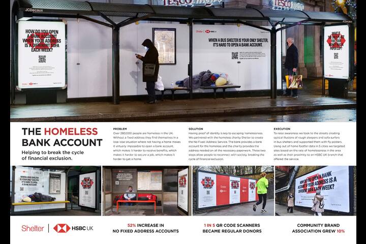 The Homeless Bank Account - HSBC - HSBC