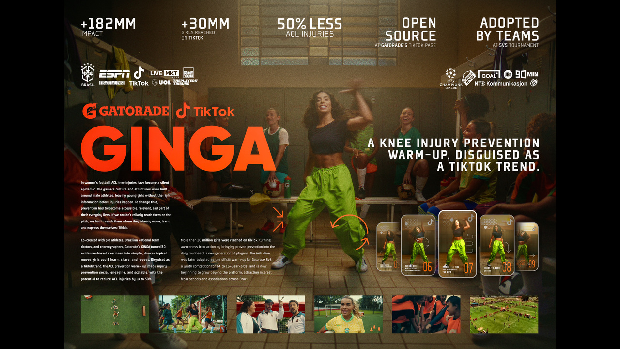 GATORADE GINGA - GATORADE - GINGA (A KNEE INJURY PREVENTION WARM-UP)