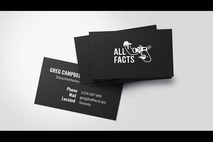 Brand identity for “ALL FACTS