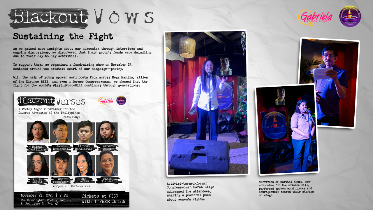 Blackout Vows by Gabriela - Non-Profit - Gabriela, The National Alliance of Women