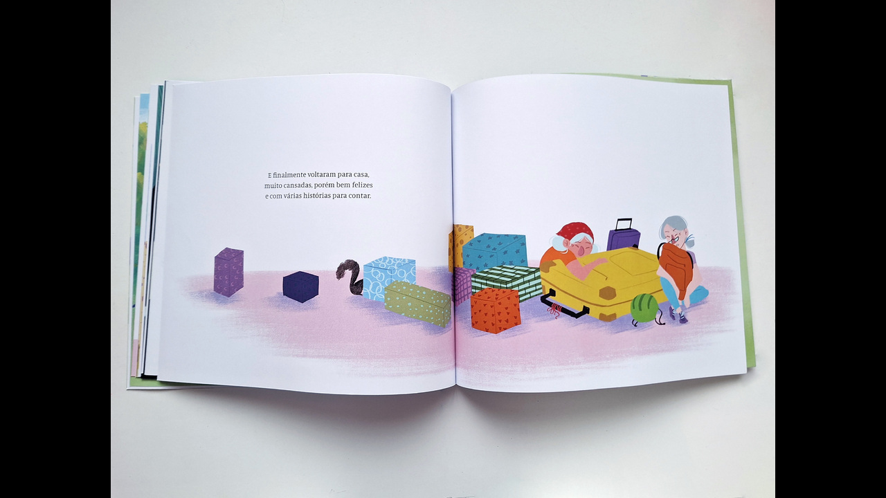 Vovó Gertrudes em Morretes: Redesign do livro infantil ilustrado - 2023 - Marina Mendonça