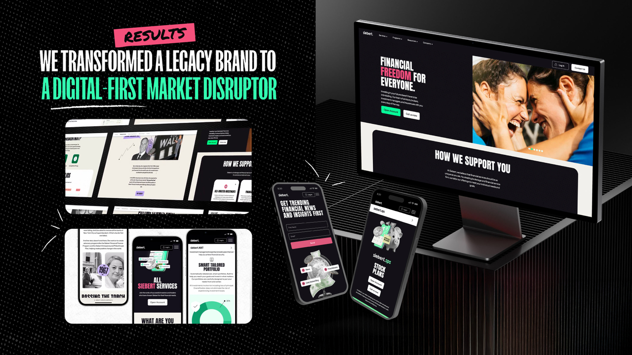 Siebert | Rebranding a 60-Year Legacy Company - Brokerage and financial service - Siebert