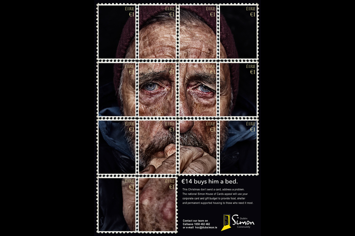 Stamps - Simon Community - House of Cards