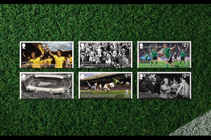 150 years of The FA Cup Special Stamps - Royal Mail Special Stamps - Royal Mail Stamps and Collectibles / The FA