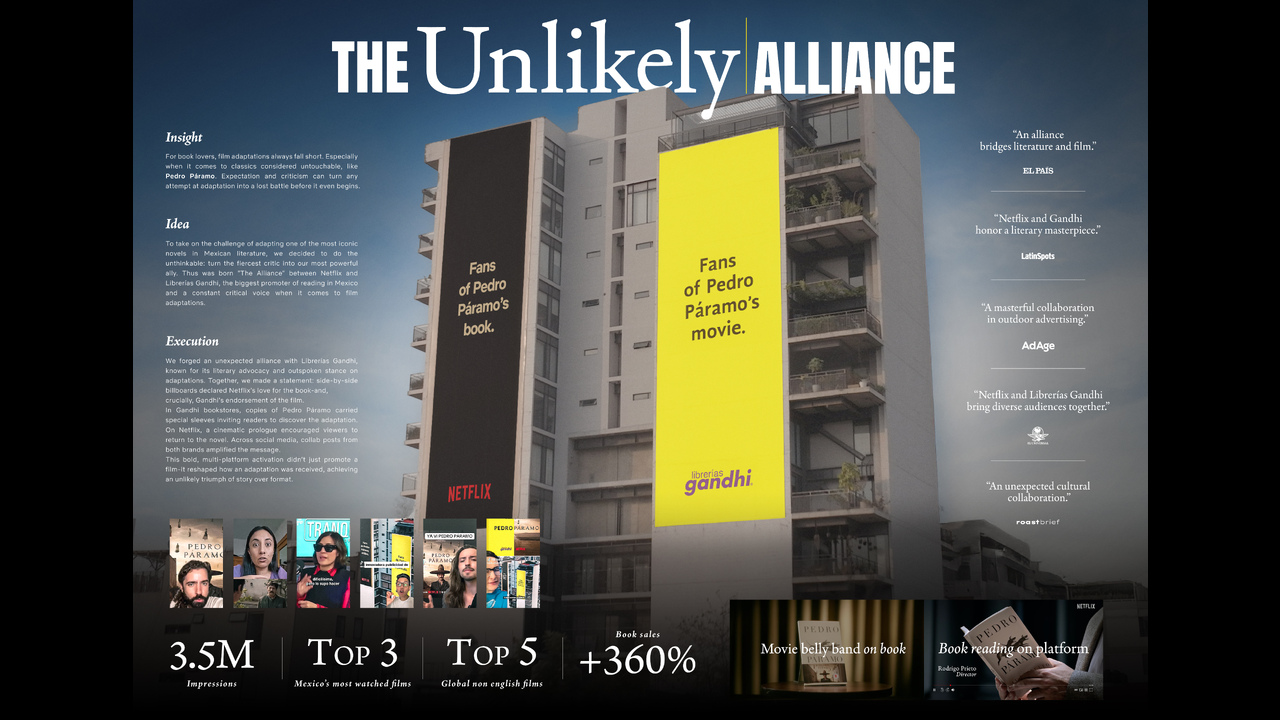 The Unlikely Alliance - Pedro Páramo - Netflix