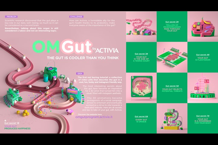OMGUT - Yogurt - Activia (Danone)