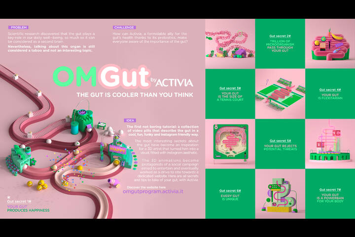 OMGUT - Yogurt - Activia (Danone)