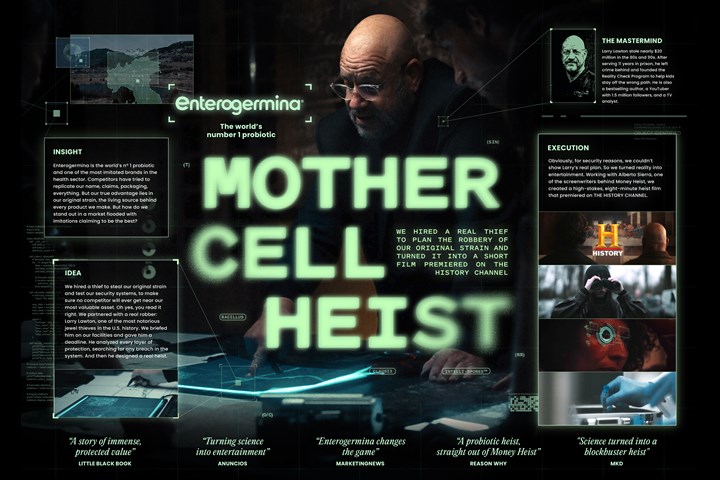 The Mothercell Heist - Enterogermina - Enterogermina