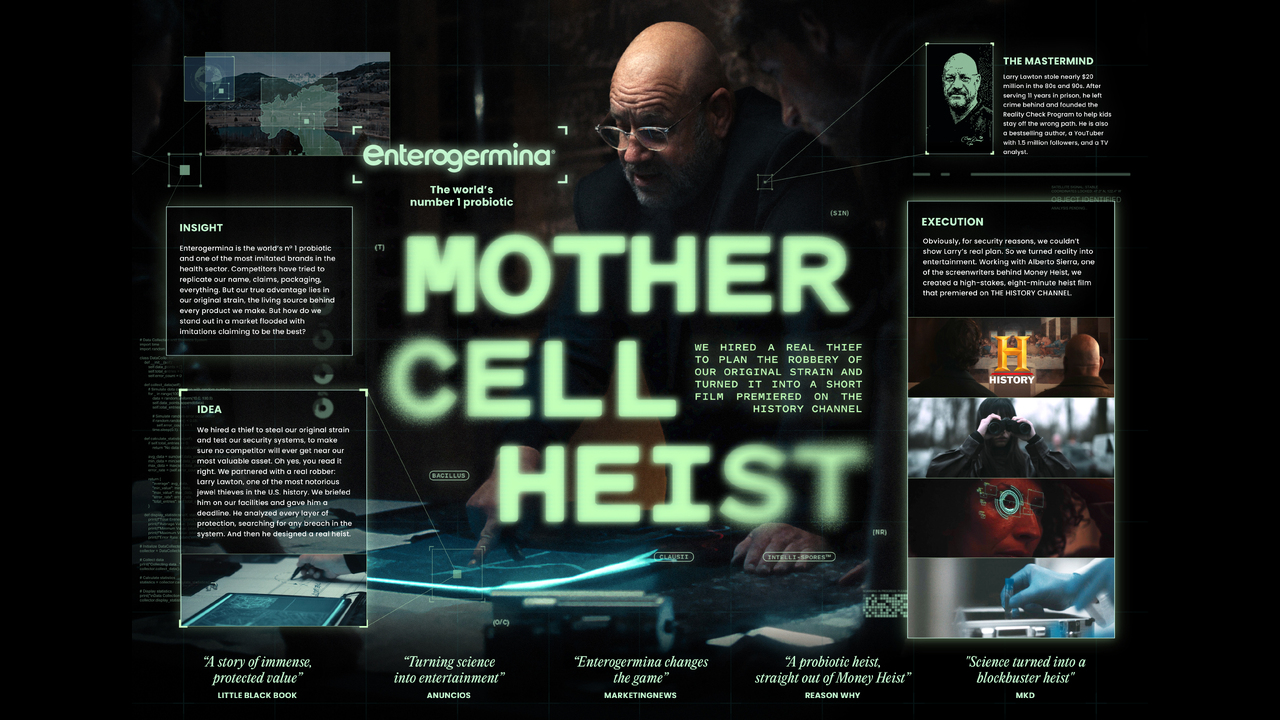 The Mothercell Heist - Enterogermina - Enterogermina