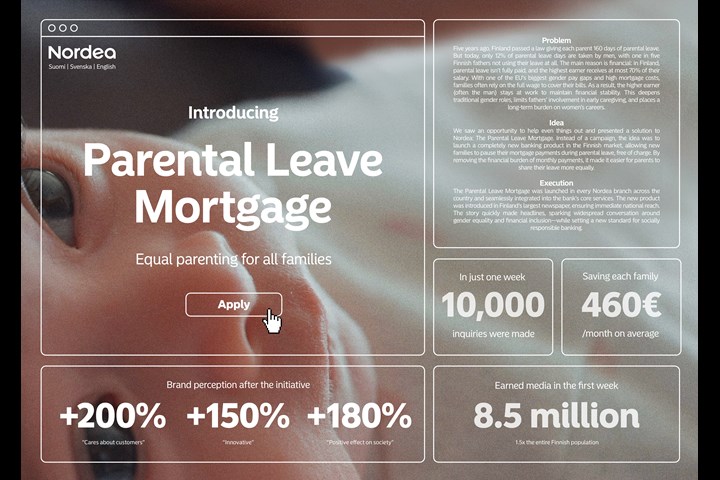 The Parental Leave Mortgage - Financial - Nordea