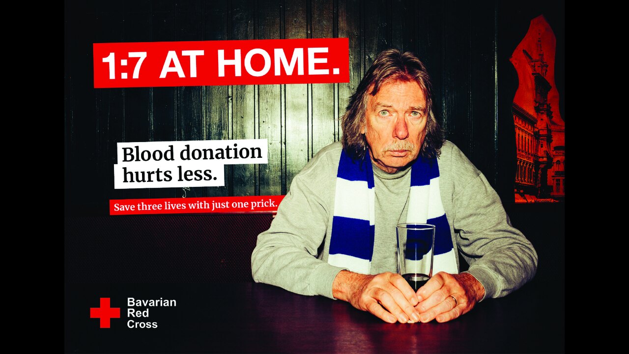 Blood Donation Hurts Less. - Blood Donations - Blutspendedienst des Bayrischen Roten Kreuzes