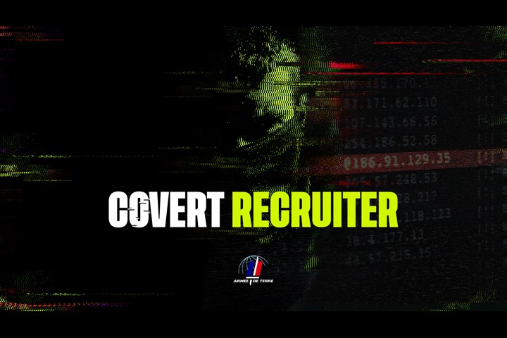 COVERT RECRUITER - CYBER RECRUITMENT - FRENCH ARMY HUMAN RESOURCES DIRECTORATE