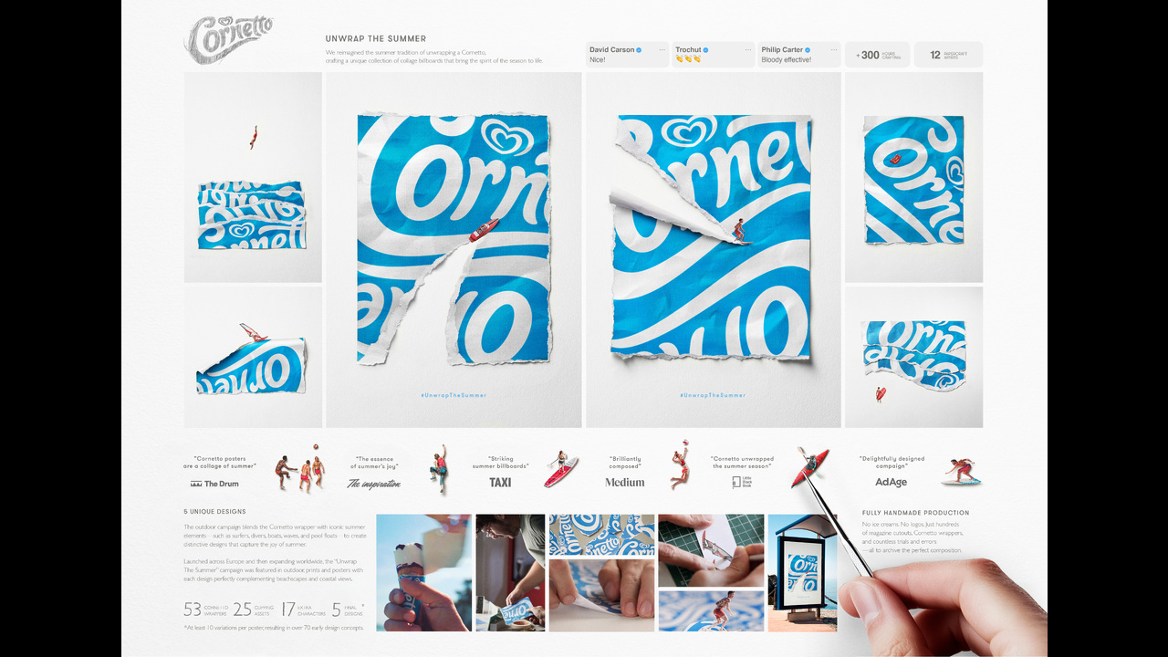 Unwrap The Summer - Cornetto - Ice Cream