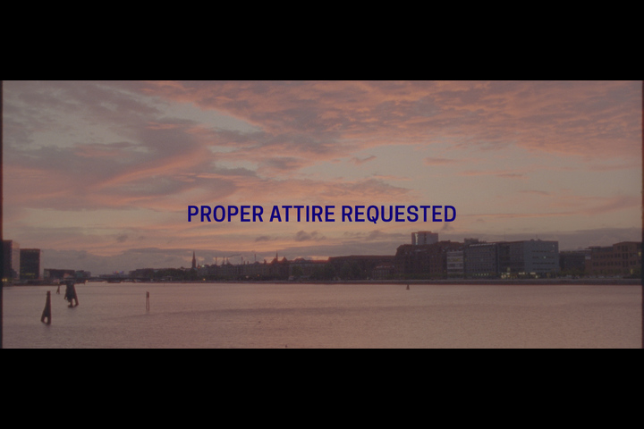 Proper Attire Requested - Produced By - P - A - R