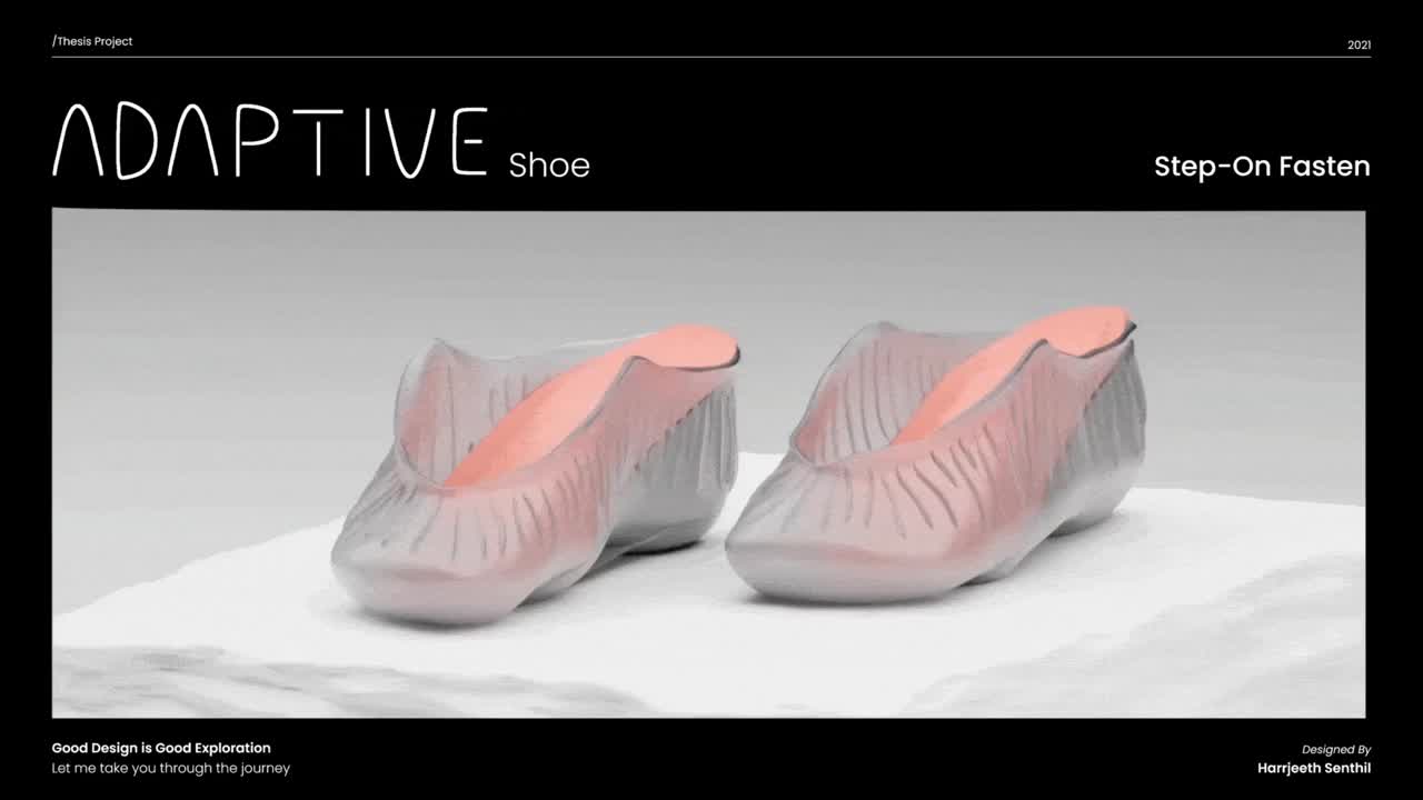 Adaptive Shoe - - 