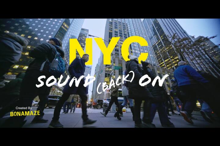 NYC! Sound (Back) On - - - Bonamaze ltd