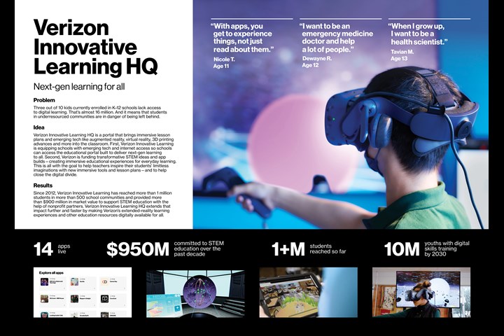 Verizon Innovative Learning HQ - Verizon – Corporate Social Responsibility - Verizon | Citizen Verizon