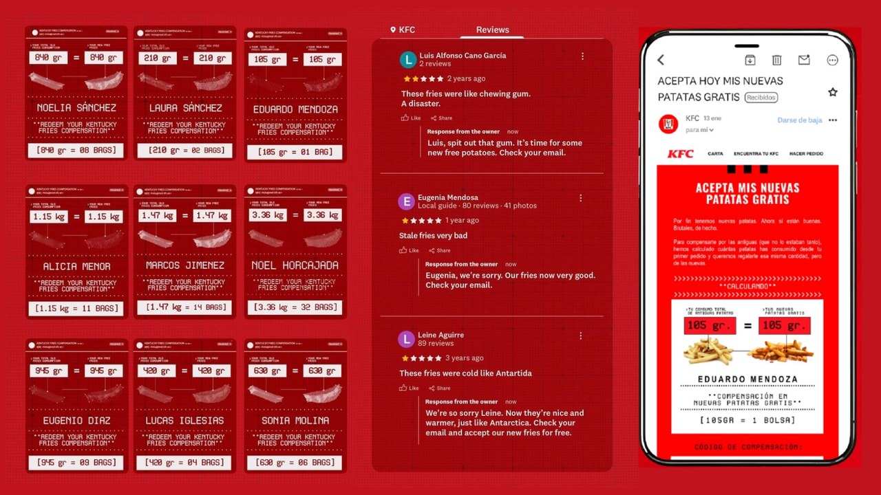 Fries Compensation - KFC - Fries