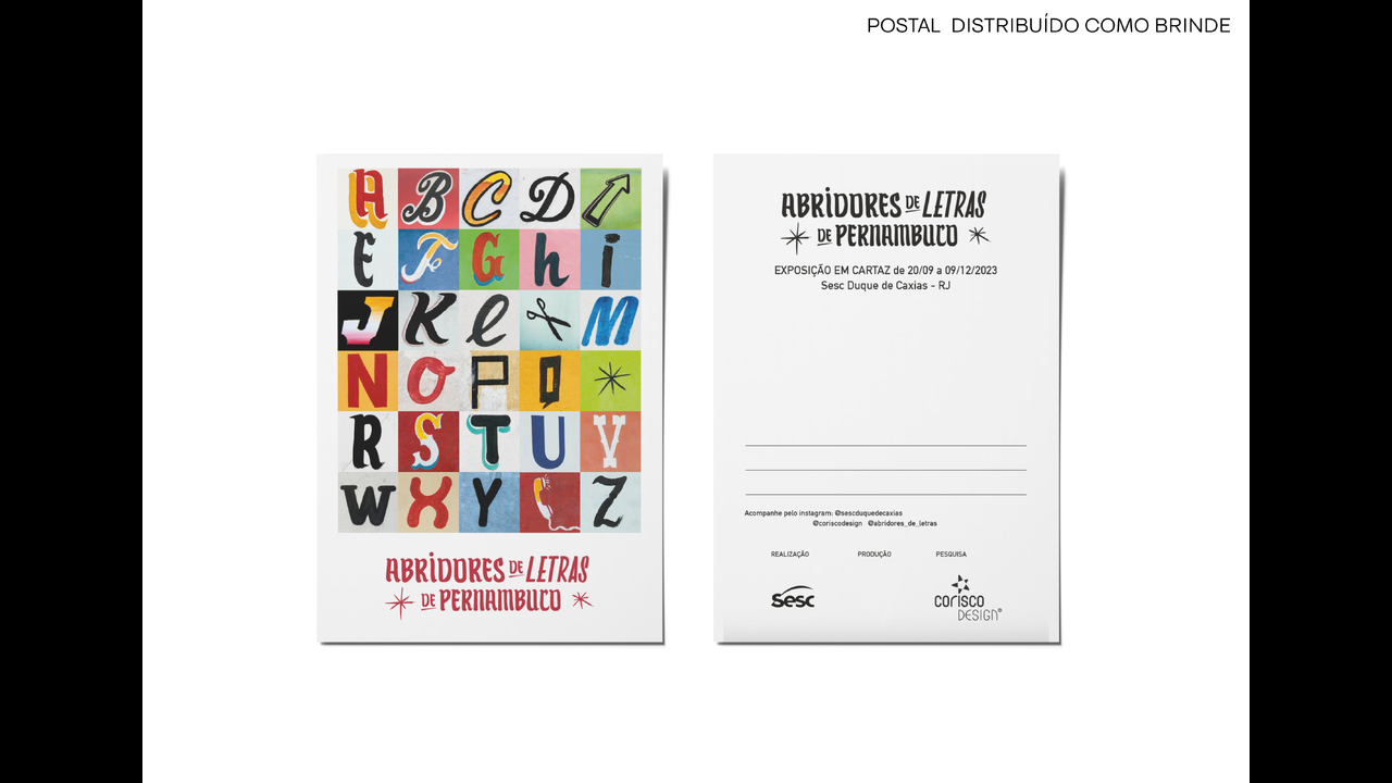 Abridores de Letras de Pernambuco - 2023 - MANDACARU DESIGN + CORISCO DESIGN