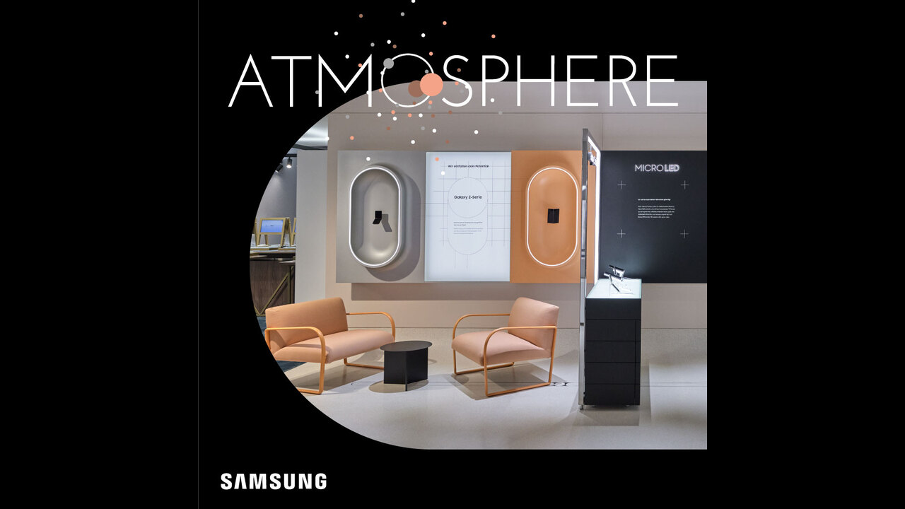 Samsung Atmosphere - Samsung Electronics Germany - Shop Design for a Boutique Store