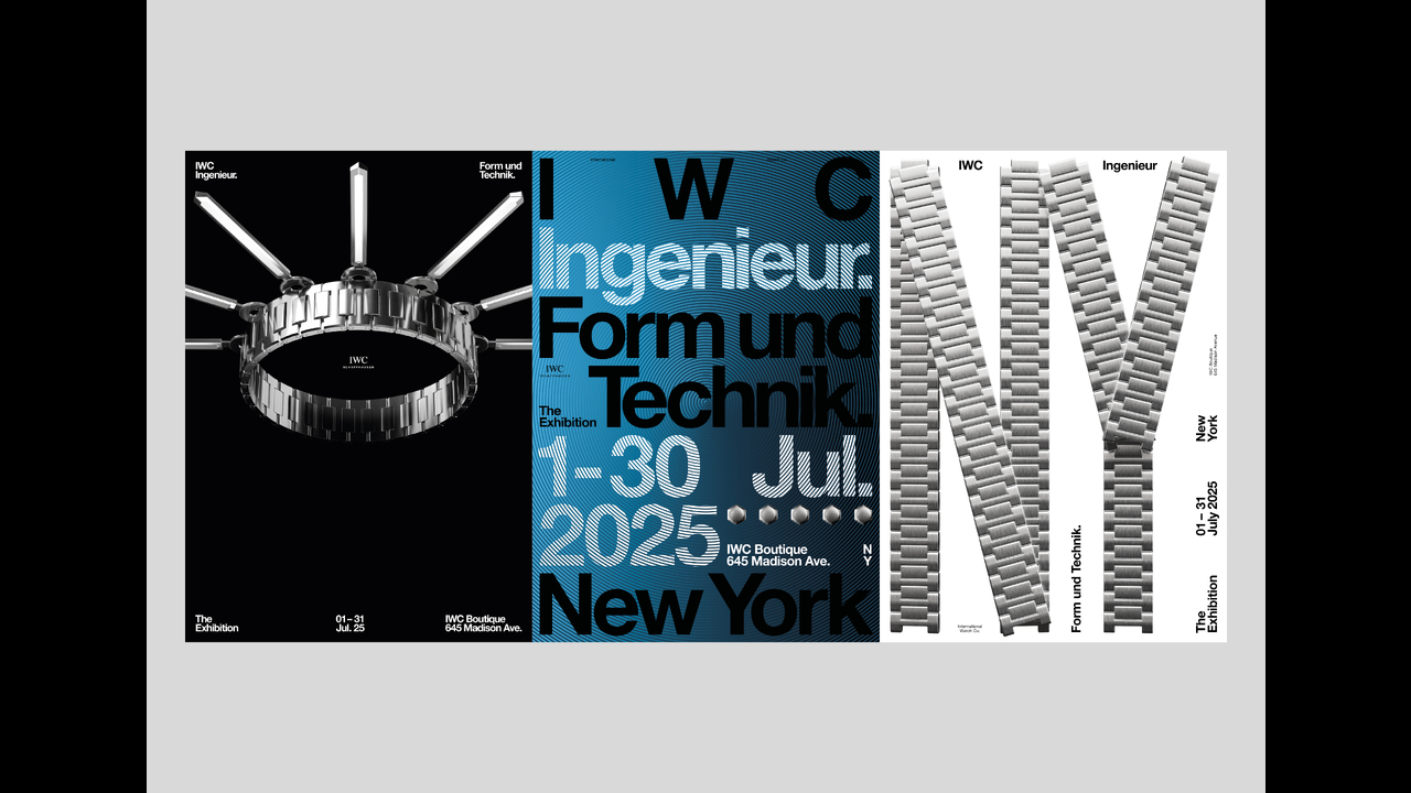 IWC Ingenieur. Form und Technik. Posters. - IWC Ingenieur - IWC Schaffhausen 