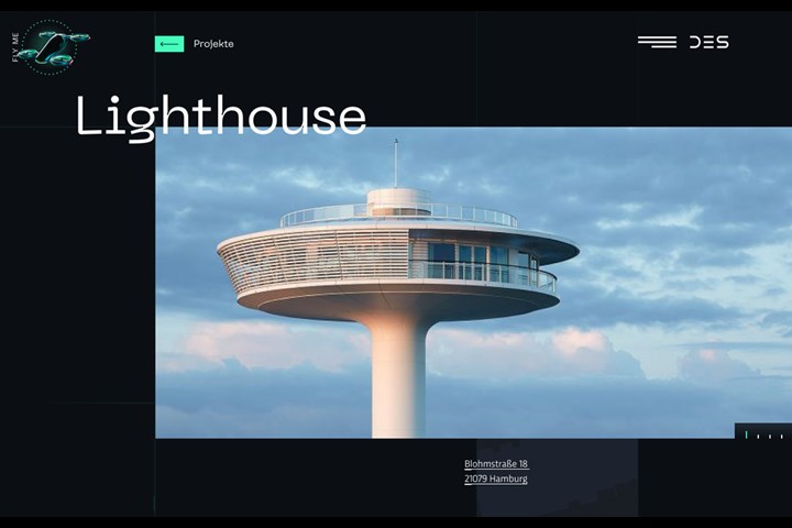 3D Portfolio Website - WebGL Experience - Website - DES