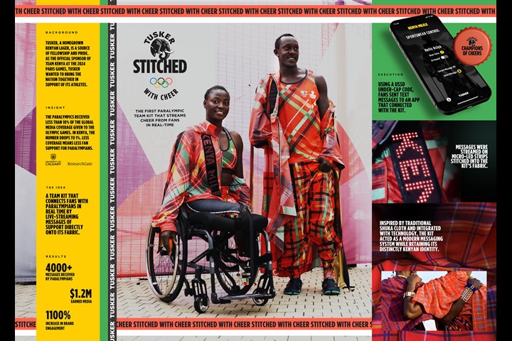 Stitched With Cheer - Kenyan Olympic Team Kit - Tusker Lager