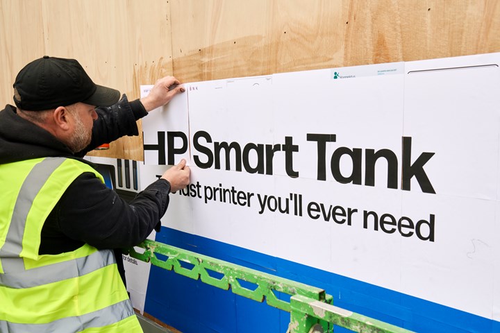 The Little Printer that printed its own billboard - HP Smart Tank - HP Smart Tank