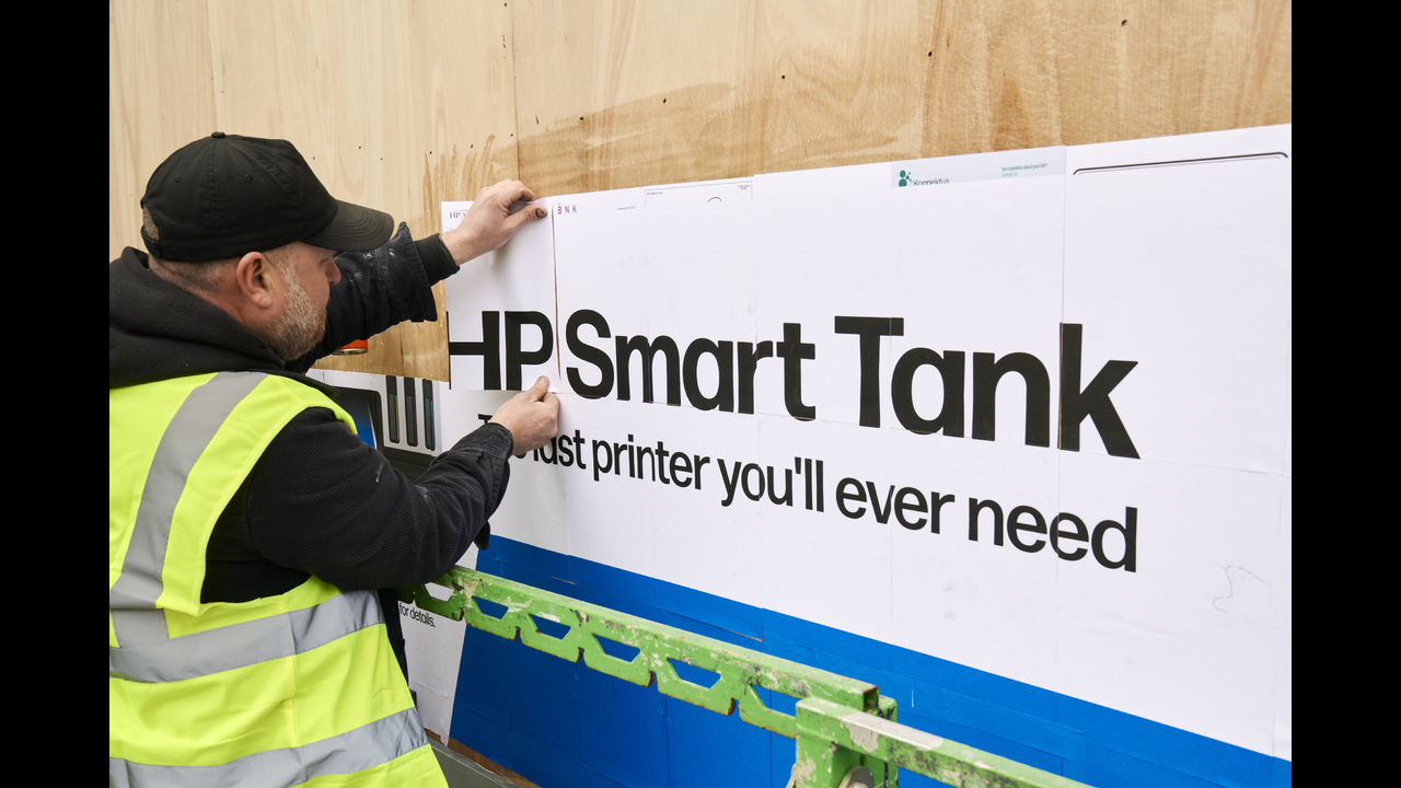 The Little Printer that printed its own billboard - HP Smart Tank - HP Smart Tank