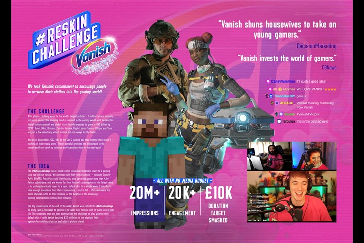 ReSkinChallenge - Stain Removers - Vanish