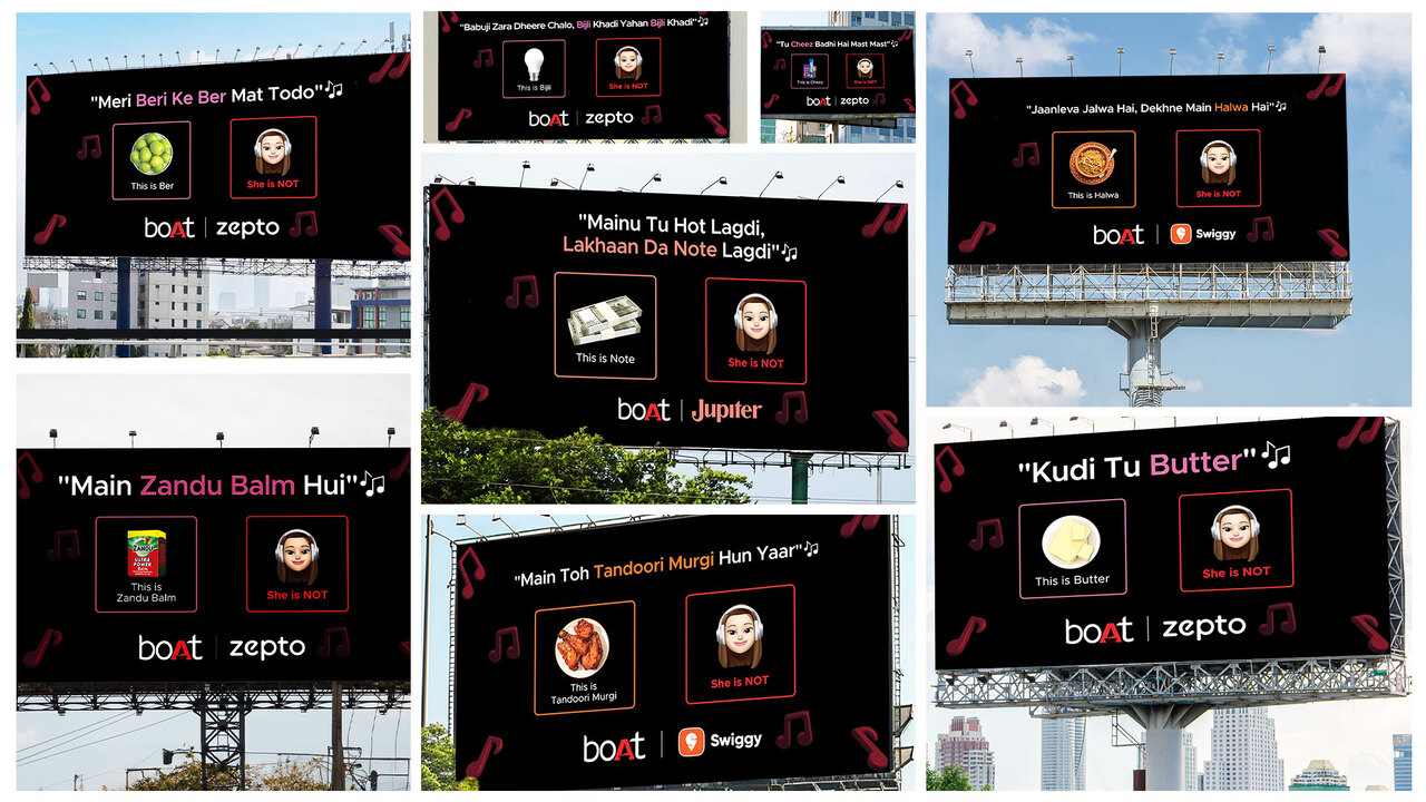 Right the Song | Women's Day Outdoor Advertising - boAt - boAt