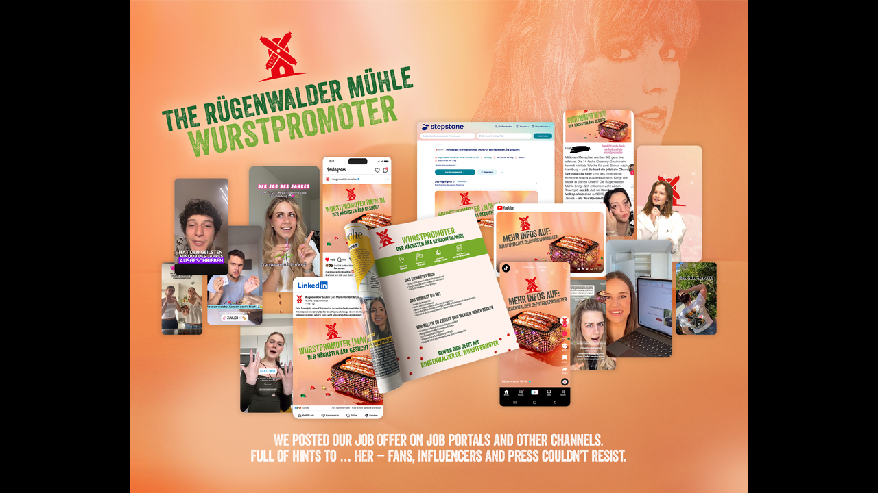 THE RÜGENWALDER MÜHLE #WURSTPROMOTER - Vegan food - Rügenwalder Mühle