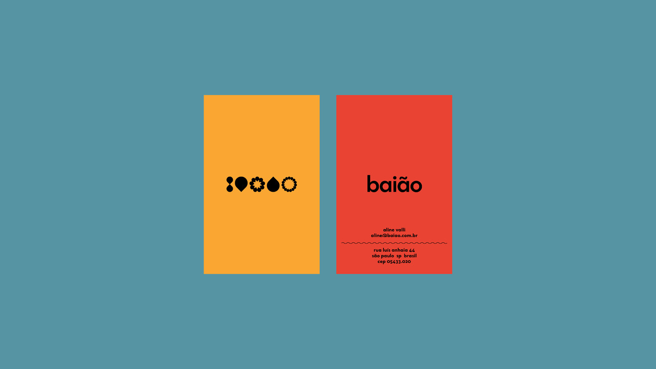 Identidade visual Baião livros - 2023 - 