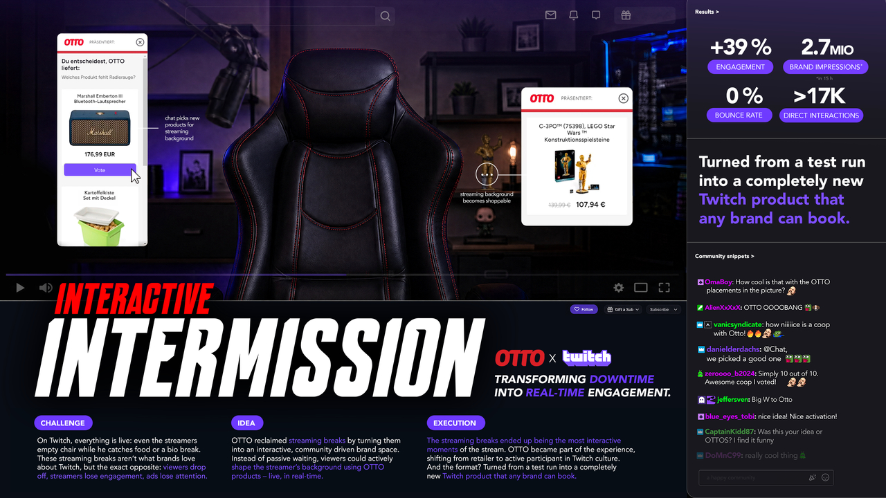 Interactive Intermission - Retail - OTTO