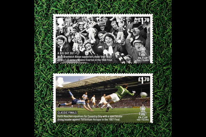 150 years of The FA Cup Special Stamps - Royal Mail Special Stamps - Royal Mail Stamps and Collectibles / The FA
