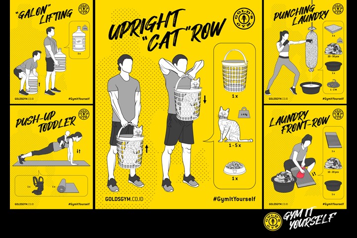Gym It Yourself - Fitness - Gold's Gym Indonesia