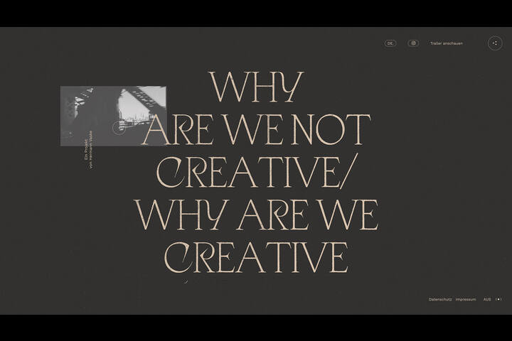 Why are you (not) creative? - Emotional Network - Website