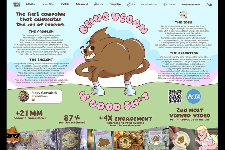 GOOD SHIT - Vegan diet and one of it ́s main benefits - PETA