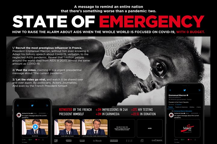 State of Emergency - charity fighting against AIDS - Solidarité Sida