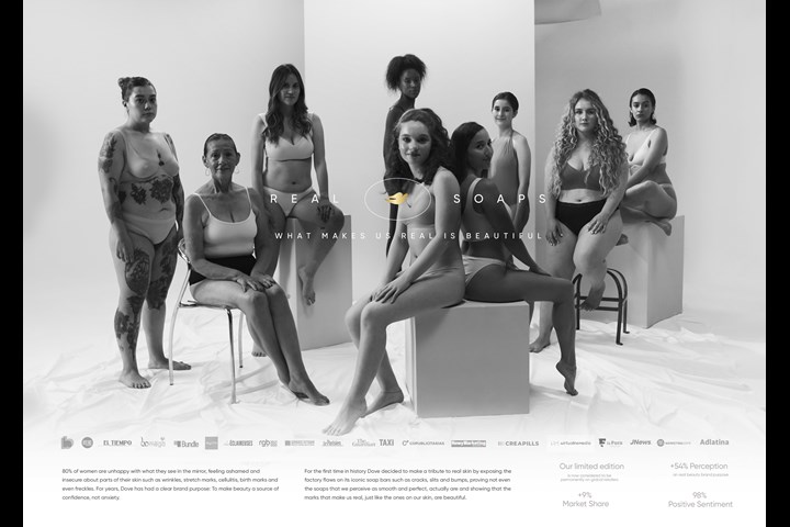 Real Soaps - Dove - Unilever