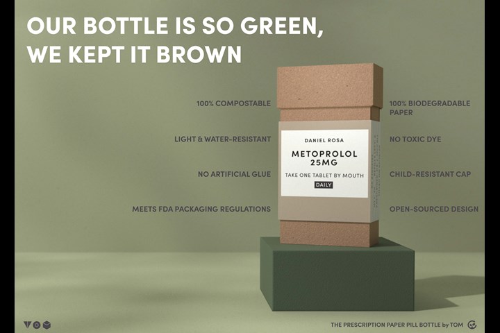 The Prescription Paper Pill Bottle - The Prescription Paper Pill Bottle - Tikkun Olam Makers: TOM