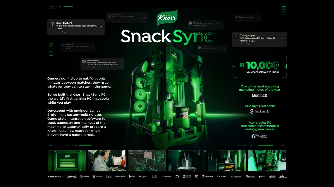 Snack Sync - Knorr Pasta Pots - Knorr