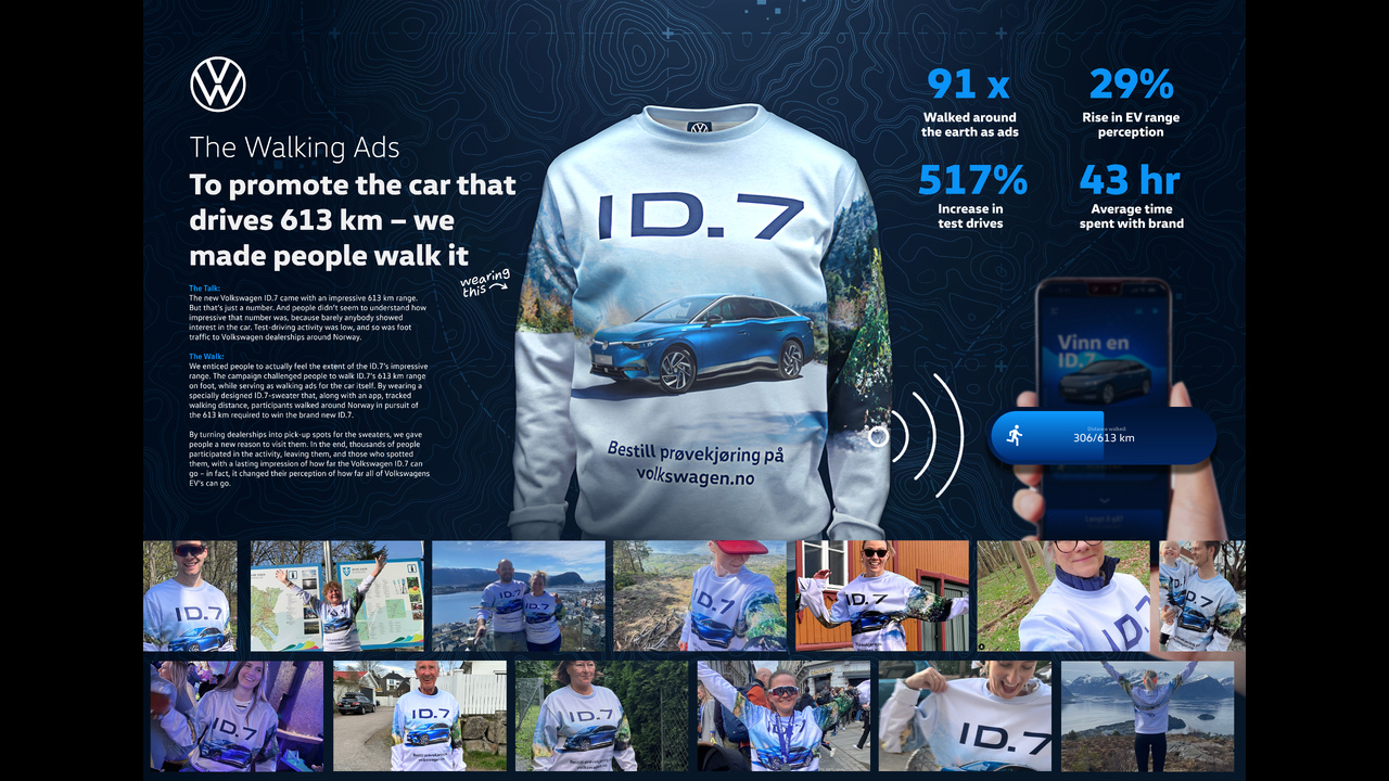 The Walking Ads - Volkswagen ID. 7 - Volkswagen