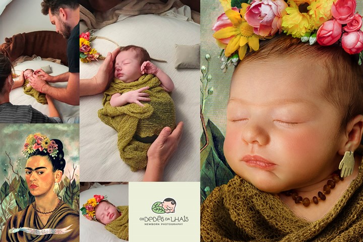 Your baby is a work of art - Newborn Photography - Os Bebês da Lhais - Newborn Photography