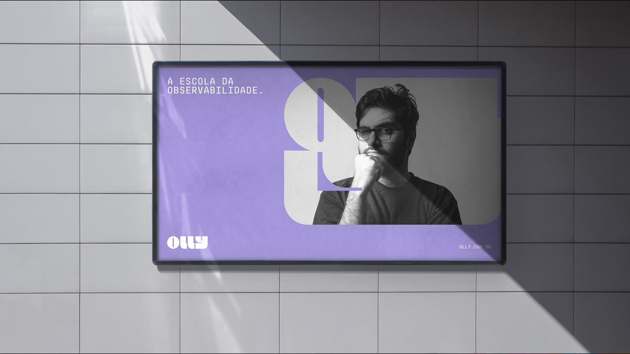 Nova identidade de marca Olly - 2024 - Cezar Bianchi