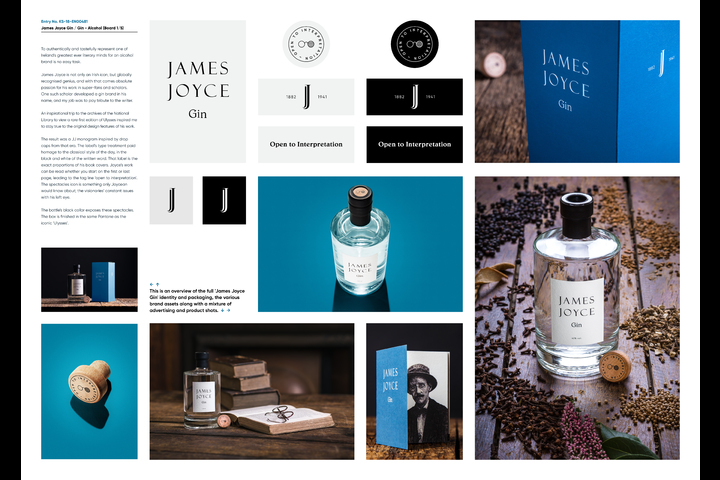 James Joyce Gin - James Joyce Gin - Gin - Alcohol