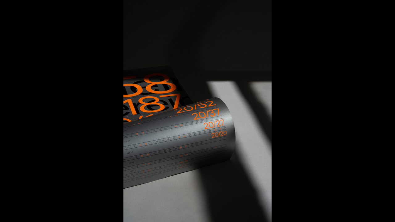 Calendário, Ltda. 20/20 - 2020 - 