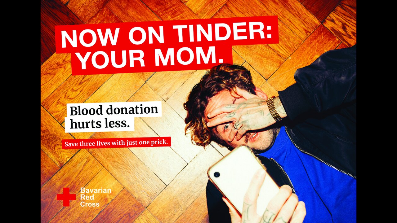 Blood Donation Hurts Less. - Blood Donations - Blutspendedienst des Bayrischen Roten Kreuzes