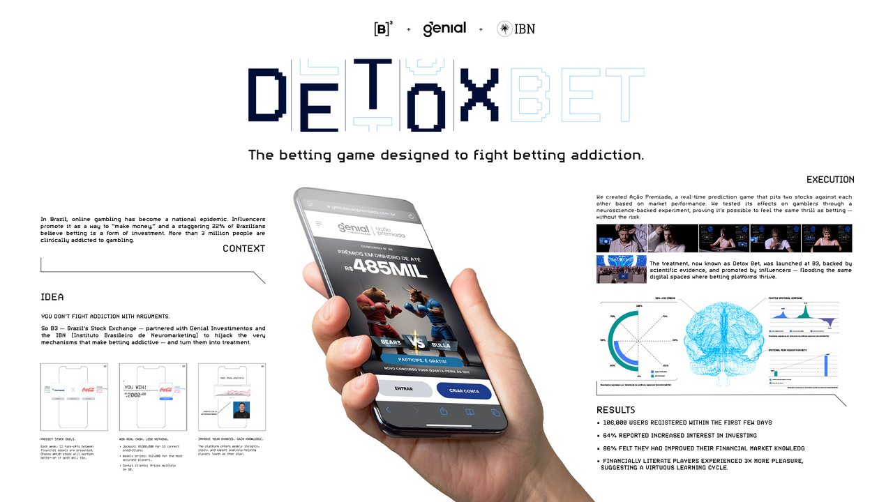 Detox Bet - Institutional - B3 + Genial Investimentos