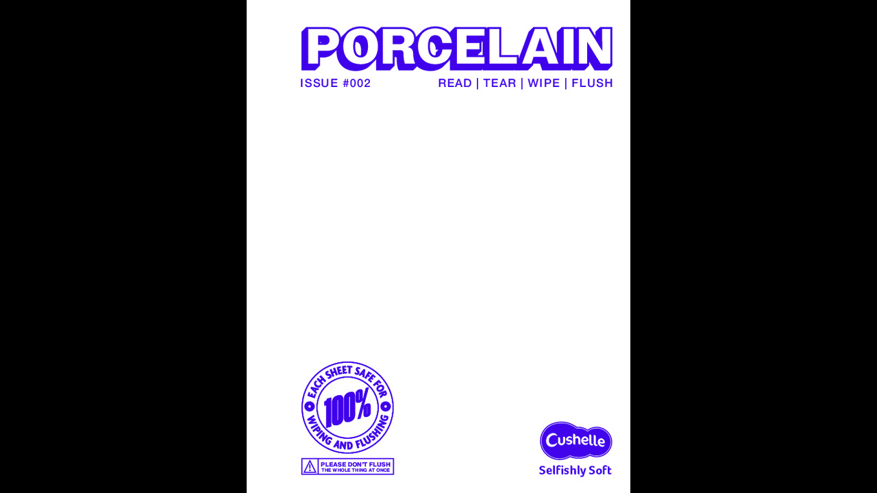 Porcelain - Toilet Tissue - Cushelle